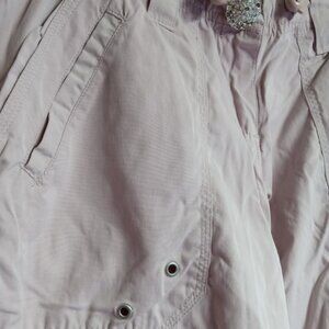 Dusty pink cargo pants